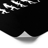 Lacrosse Evolution - Lacrosse Player Evolution Poster (Ecke)