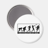Lacrosse-Evolution Magnet (Vorderseite/Rückseite)