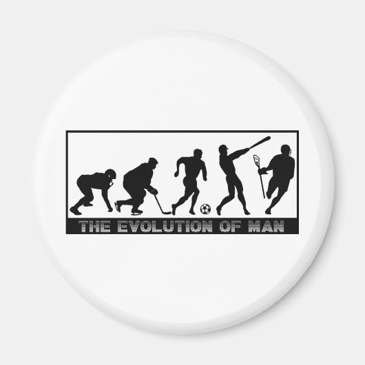 Lacrosse-Evolution Magnet (Vorne)