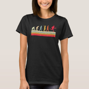 Lacrosse Evolution Man Sport Retro Vintag T-Shirt
