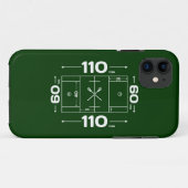 Lacrosse-Feld bemisst iphone 5 Fall Case-Mate iPhone Hülle (Rückseite (Horizontal))