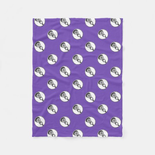 Lacrosse Fleecedecke (Vorderseite)