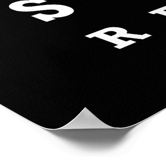 Lacrosse Forever Poster (Ecke)