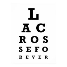 Lacrosse Forever Print - Groß