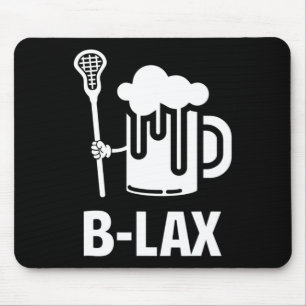 Lacrosse Funny Gift Men Coach Beer Lover B-lex Mousepad