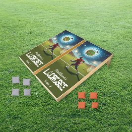 Lacrosse Game Custom Cornhole Set