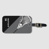 Lacrosse Gear Bag Gepäckanhänger (Vorderseite (Horizontal))