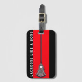 Lacrosse Gear Gepäckanhänger (Vorderseite Vertikal)