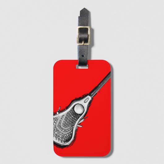 Lacrosse Gear Gepäckanhänger (Vorderseite Vertikal)