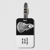 Lacrosse Gear Gepäckanhänger (Vorderseite Vertikal)