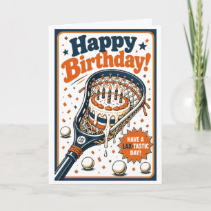 Lacrosse Geburtstag Lustiger Lax Humor Sport Karte