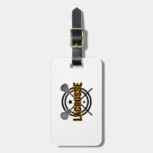 Lacrosse Gepäckanhänger (Vorderseite vertikal)