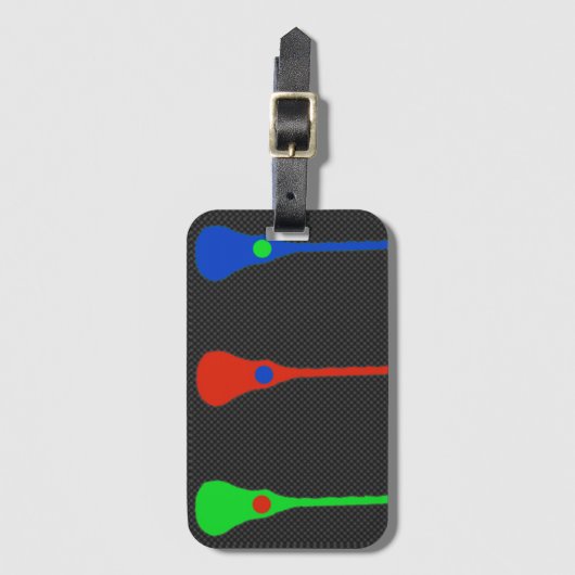 Lacrosse Gepäckanhänger (Vorderseite Vertikal)