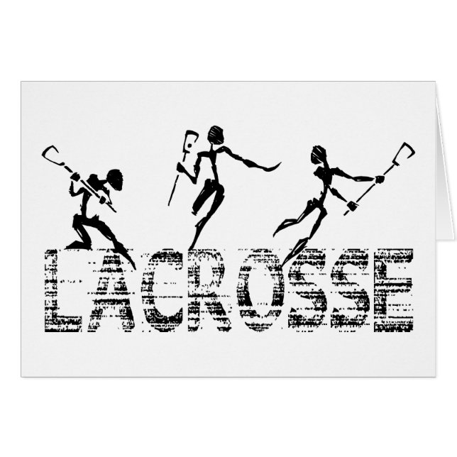 Lacrosse-Geschenk (Vorderseite (Horizontal))