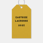 Lacrosse Geschenkanhänger (Rückseite)
