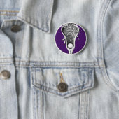 Lacrosse-Geschenke in Lila für das Team Button (Beispiel)