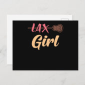 Lacrosse Girls Postkarte (Vorne/Hinten)