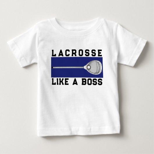 Lacrosse Goalie Baby T-shirt (Vorderseite)