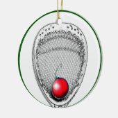 Lacrosse Goalie Christmas Collectin Keramik Ornament (Links)