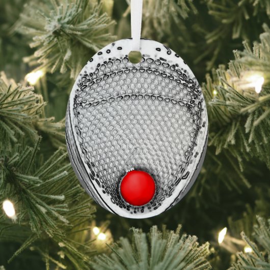 Lacrosse Goalie Collectible Ornament Aus Metall (InSitu)