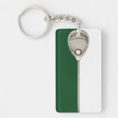 Lacrosse Goalie Geschenke Schlüsselanhänger (Vorderseite)