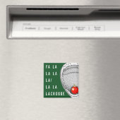 Lacrosse Goalie Holiday Geschenke Magnet (In Situ (Geschirrspüler))