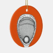 Lacrosse Goalie Keramikornament (Rechts)