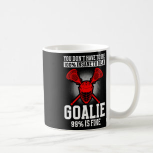 Lacrosse Goalie Lacrosse Gloves Stick Lax Goalie 1 Kaffeetasse