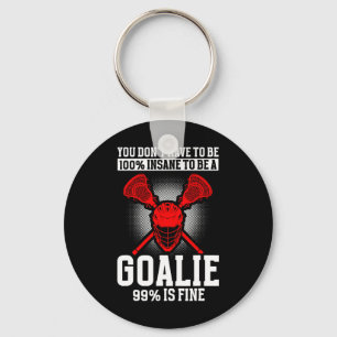 Lacrosse Goalie Lacrosse Gloves Stick Lax Goalie 1 Schlüsselanhänger