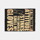 Lacrosse Goalie Lacrosse Gloves Stick Lax Goalie Fleecedecke (Vorderseite (Horizontal))