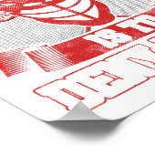 Lacrosse Goalie LAX Player Mein Ziel ist es, Poster (Ecke)