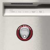 Lacrosse Goalie Novelty Gift Magnet (In Situ (Geschirrspüler))