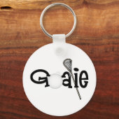 Lacrosse Goalie Schlüsselanhänger (Vorderseite)