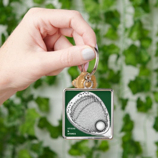 Lacrosse Goalie Schlüsselanhänger (Hand)