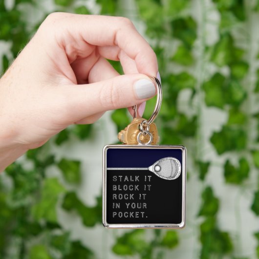 Lacrosse Goalie Schlüsselanhänger (Hand)