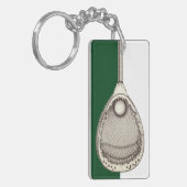 Lacrosse Goalie Schlüsselanhänger (Vorderseite links)