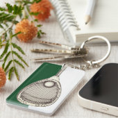 Lacrosse Goalie Schlüsselanhänger (Vorderseite rechts)