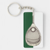 Lacrosse Goalie Schlüsselanhänger (Vorderseite)