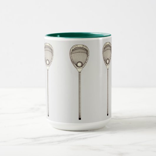 Lacrosse Goalie Tasse (Zentrum)