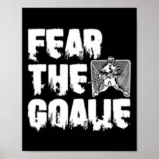Lacrosse Goalkeeper Funny Lax Player-Hängesteh Poster
