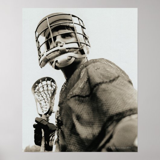Lacrosse Goalkeeper Poster (Vorne)