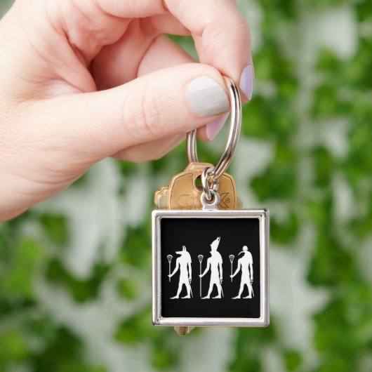 Lacrosse-Götter Schlüsselanhänger (Hand)