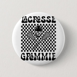 Lacrosse Grammie Lacrosse Lover Mütter Day Button