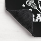 Lacrosse Granny Oma Granny Lacrosse Playe Mousepad (Ecke)