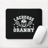 Lacrosse Granny Oma Granny Lacrosse Playe Mousepad (Mit Mouse)