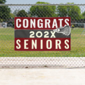 Lacrosse Gratulation Seniors Banner (Insitu)
