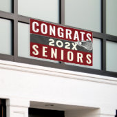 Lacrosse Gratulation Seniors Banner (Äußeres Gebäude)