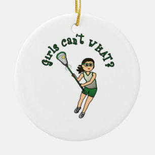 Lacrosse Green Keramikornament