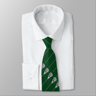 Lacrosse Green Neck Tie Krawatte
