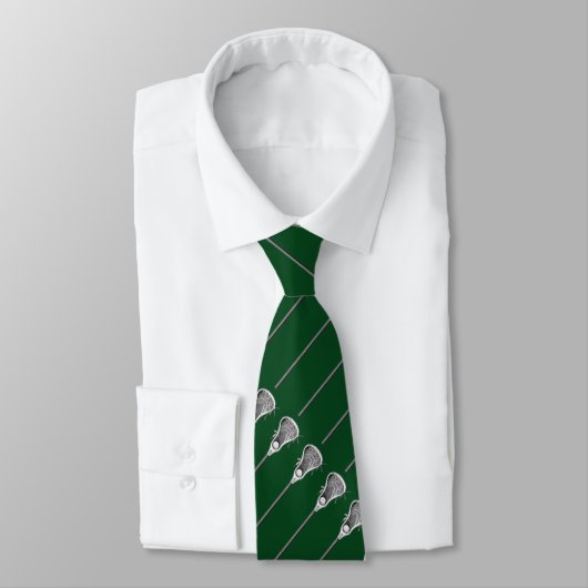 Lacrosse Green Neck Tie Krawatte (Gebunden)